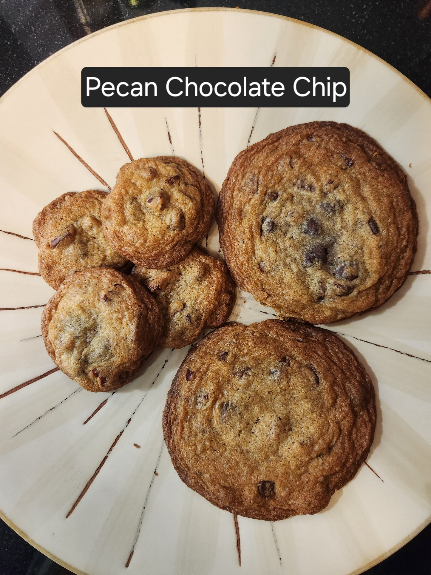 Old Fashioned Chocolate Chip w/ Pecan Cookies