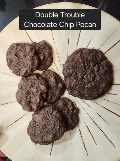 Double Trouble Chocolate Chip w/ Pecans Cookies